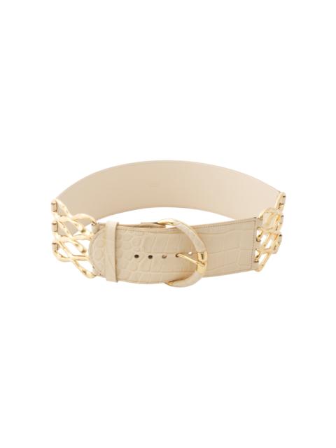 Chloé Chloé Camera Chain Belt ivory