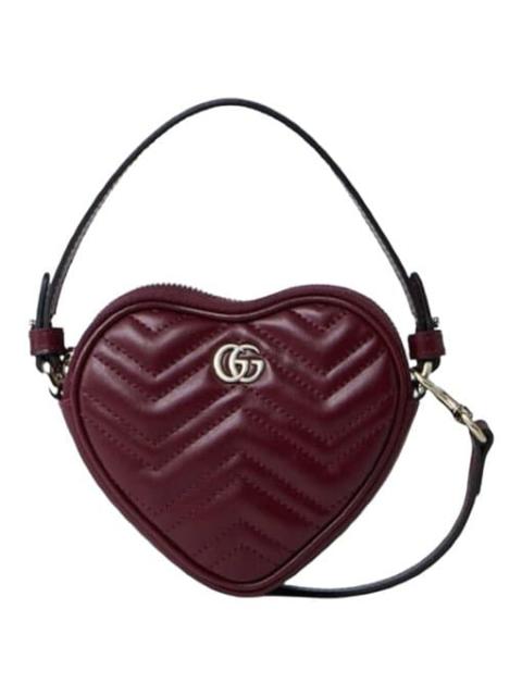GUCCI Marmont leather crossbody bag