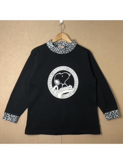Other Designers Peanuts - VTG 90 PEANUTS THE FAMOUS BEAGLE SWEATSHIRT BIG LOGO PEANUTS