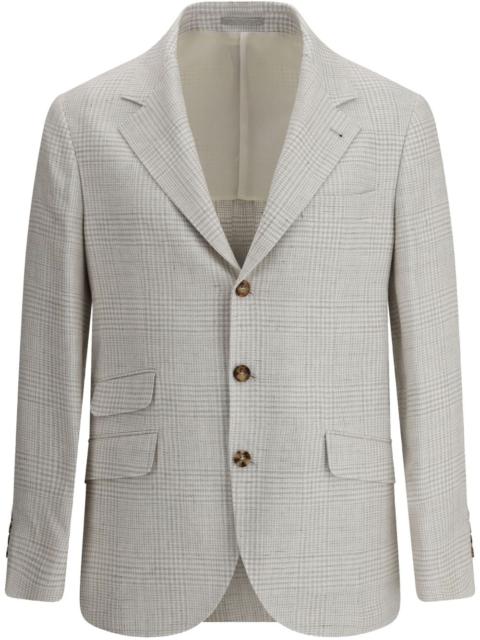 Brunello Cucinelli Men Suit-Type Linen Jacket