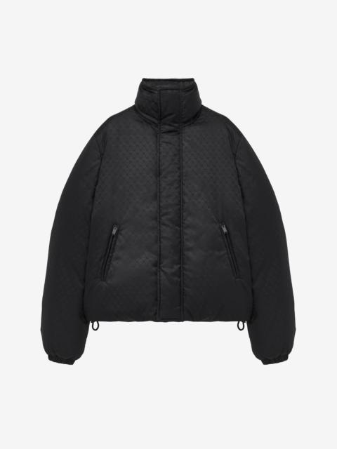 Alexander McQueen Skull Jacquard Puffer Jacket