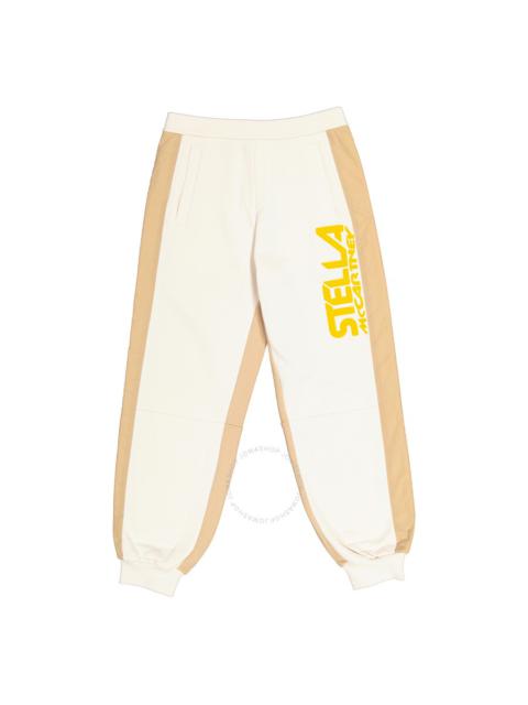 Stella McCartney Stella McCartney Ladies Log Print Tracksuit Cotton Trousers