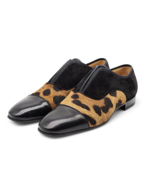 Christian Louboutin Alpha Male Oxford Shoes - Leather - Leopard - 41 8US $995