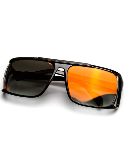 Other Designers Neostyle Boutique 40010 (Black Gradient Flash Gold Flat Lens)