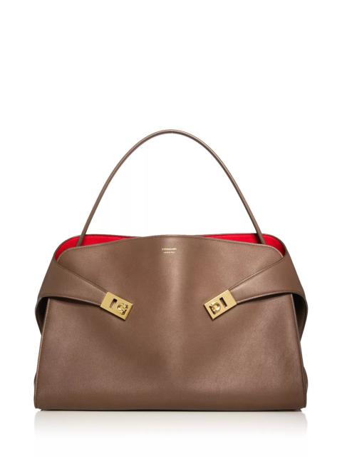FERRAGAMO Hug Bicolor Handbag