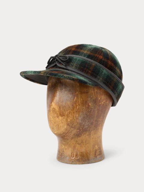 RRL by Ralph Lauren Plaid Wool Cap