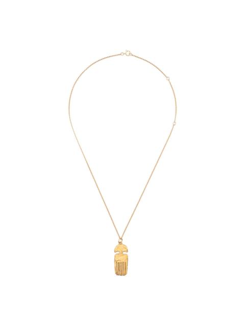 The Vanity Comb necklace