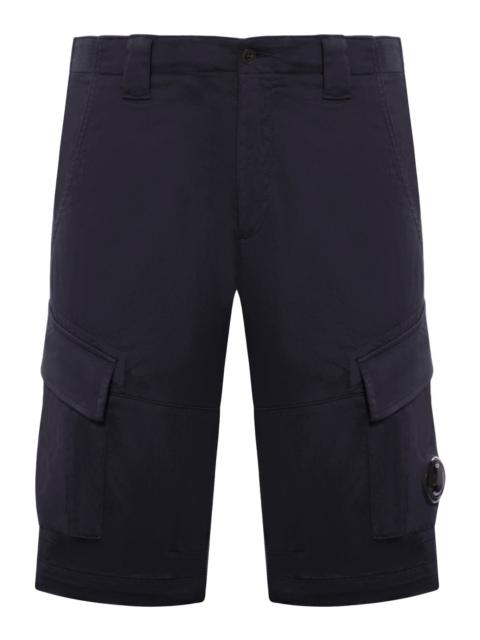 C.P. Company SATEEN STRETCH CARGO SHORTS