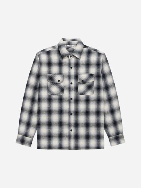 3sixteen Crosscut Flannel Cream/Black