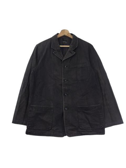 Other Designers Ships - Vtg 90’ SHIPS JAPAN Minimalist Core Denim Jeans Jacket