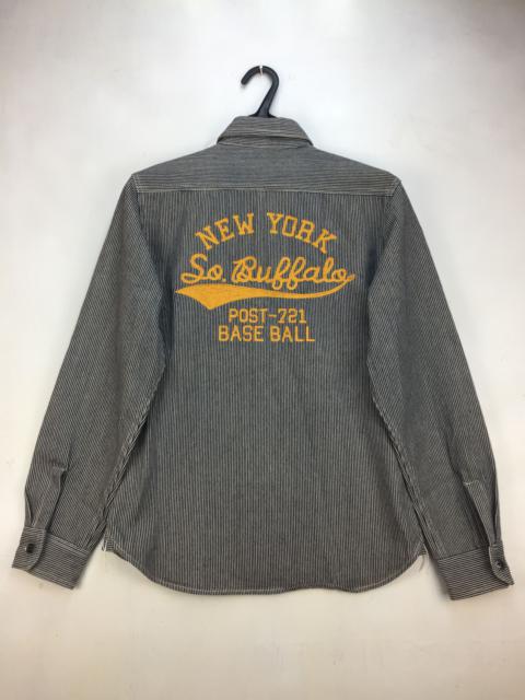 Other Designers Japanese Brand - HOUSTON WABASH EMBROIDERY SHIRT