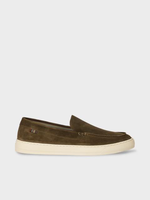Paul Smith Brown Suede 'Simeon' Loafers