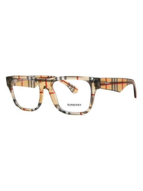 Burberry Burberry Demo Square Men's Eyeglasses BE2411 4122 55