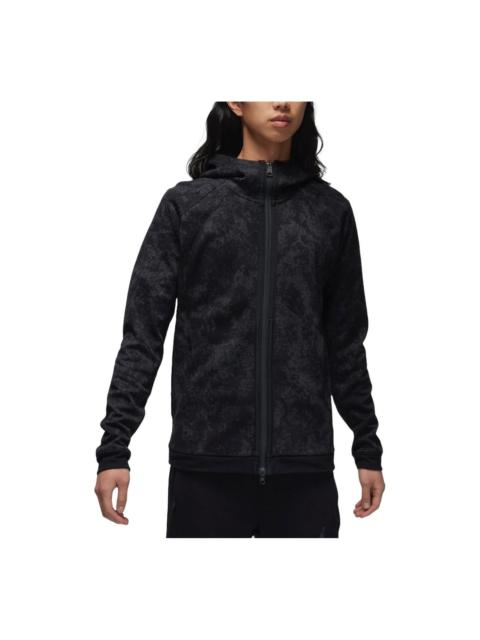 Jordan Air Jordan Dri-FIT Sport Full-Zip Hoodie Asia Sizing 'Black Grey' FN5847-010