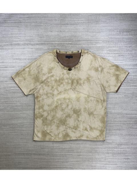 Other Designers In The Attic × Vintage - Vintage In The Attic Patchwork Mud Wash Punk Shirt