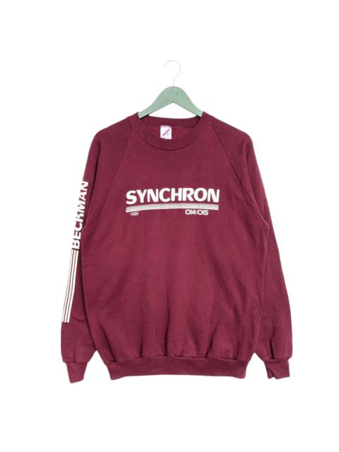 Other Designers Jerzees - Vintage 1992 Beckman Synchron Sweatshirt
