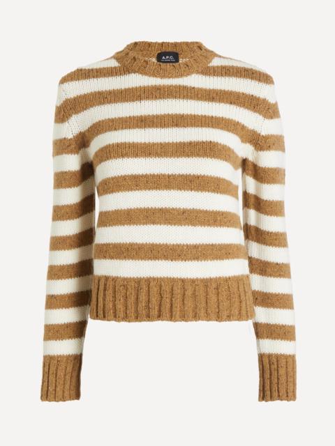 A.P.C. Striped Wool Jumper