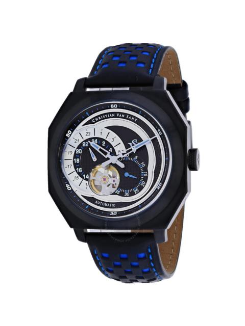Other Designers Christian Van Sant Machina Automatic Black Dial Men's Watch CV0564