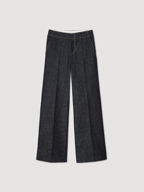 Sandro WIDE-LEG JEANS