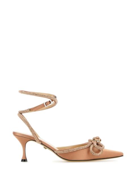 MACH & MACH Mach&Mach Women Peach Satin Pumps