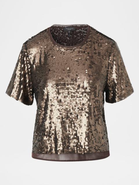 rag & bone Lucy Sequined Tee