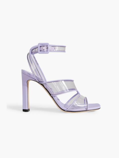 Other Designers sr Lunettes 100 leather and PVC sandals