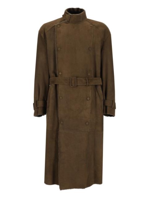 GIORGIO ARMANI Giorgio Armani Men Double-Breasted Trench Coat