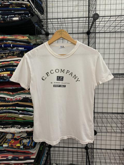C.P. Company CP COMPANY 1996 SUMMER COLLECTION STAFF ONLY T-SHIRT