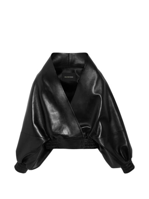 BALENCIAGA Balenciaga Wrap Wide-sleeve Jacket