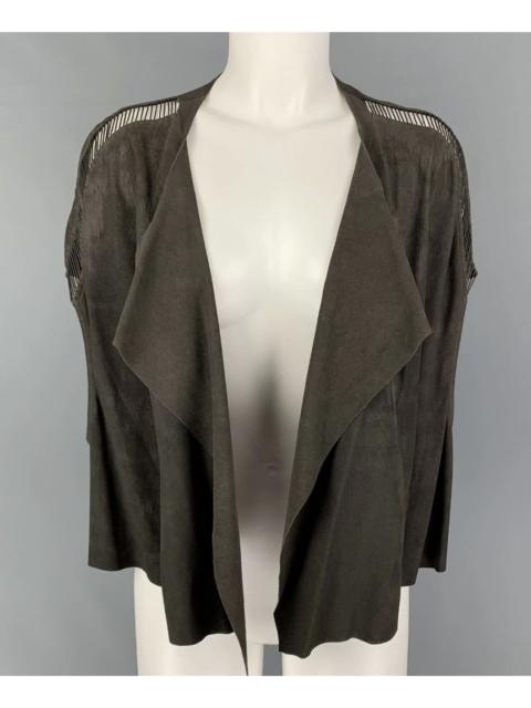 Rick Owens Rare Rick Owens Dark Dust Bronze SS18 Dirt Suede Leathe