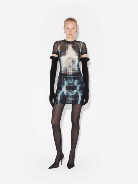 Jean Paul Gaultier THE SHORT BLACK SQUELETOR DRESS