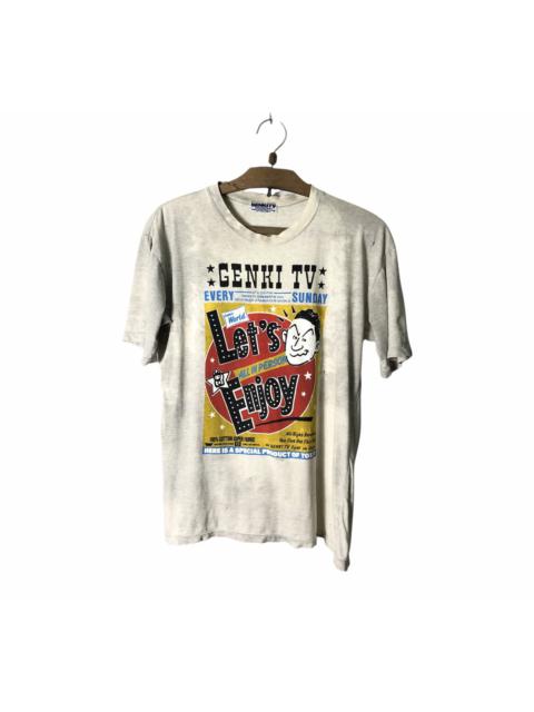 Other Designers Vintage Mtv Japan Genki Tv Distressed Tshirt