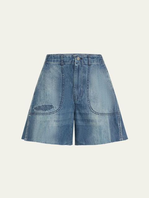 Sea Spencer Denim Shorts