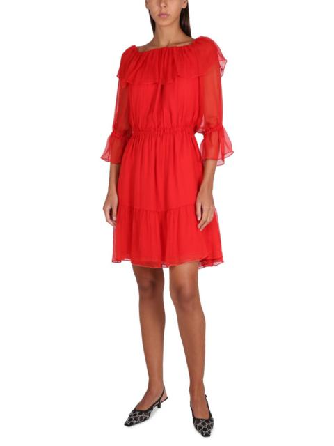 Gucci Women Silk Chiffon Dress