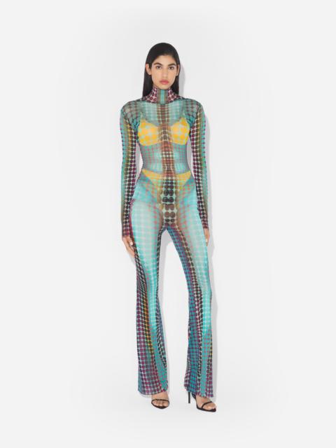 Jean Paul Gaultier RE-EDITION - THE BLUE DOTS PRINT PANTS