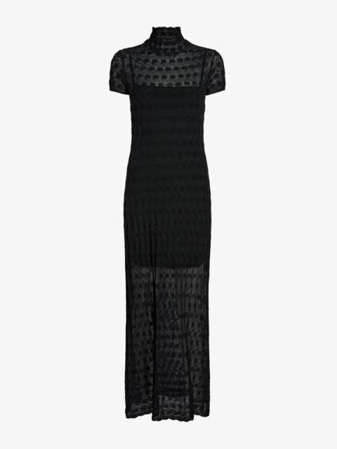 Proenza Schouler Zein Dress in Geo Textured Knit