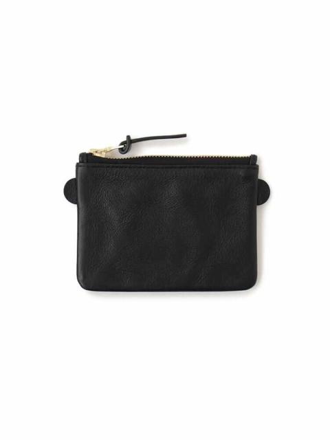 visvim LEATHER ESSENTIALS CASE BLACK