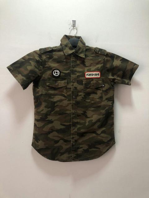 Other Designers FRESHJIVE X FLAKE Shirt Camo Japan Made