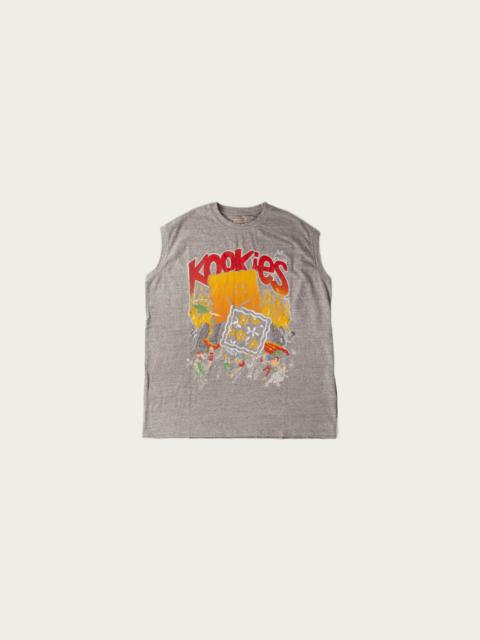 Kapital TOP Jersey Non-Sleeve BIG-T (BUSTER PECKISH BOWY) - Grey