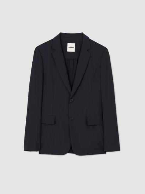 Sandro WOOL SUIT JACKET