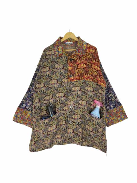 Other Designers 🔥ISSEY MIYAKE PLISSE Flowers Patchwork Light Jacket