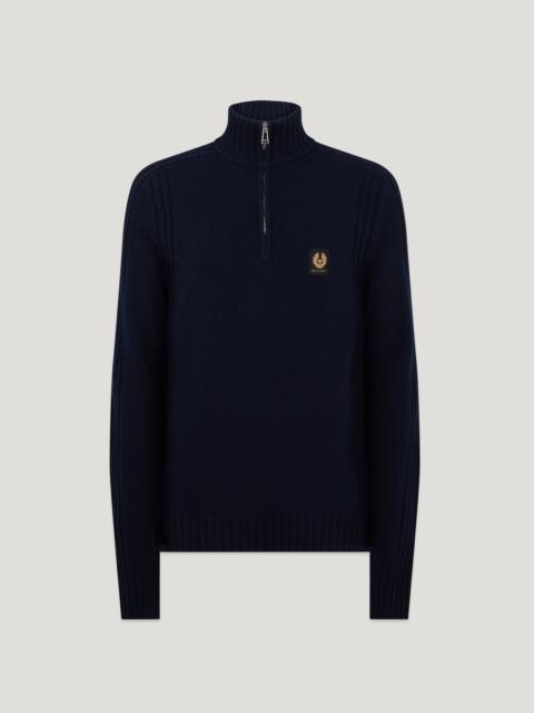 Belstaff WATCH QUARTER ZIP JUMPER