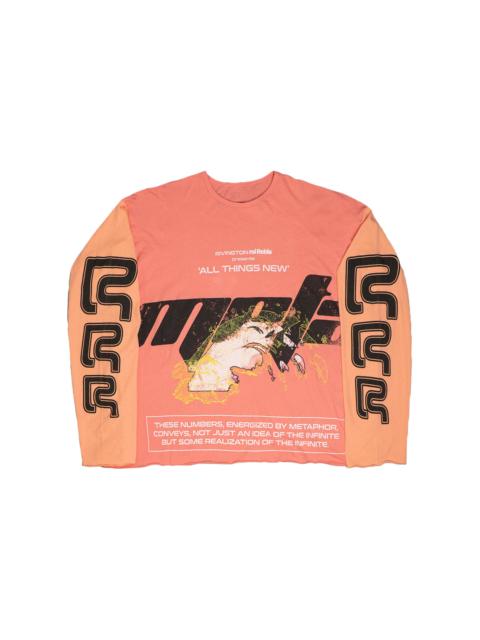 RRR123 ALL THINGS NEW ENEMY LONG SLEEVE TEE (META RED)