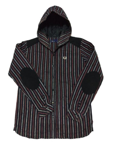 Fred Perry Snap button Jacket stripe design