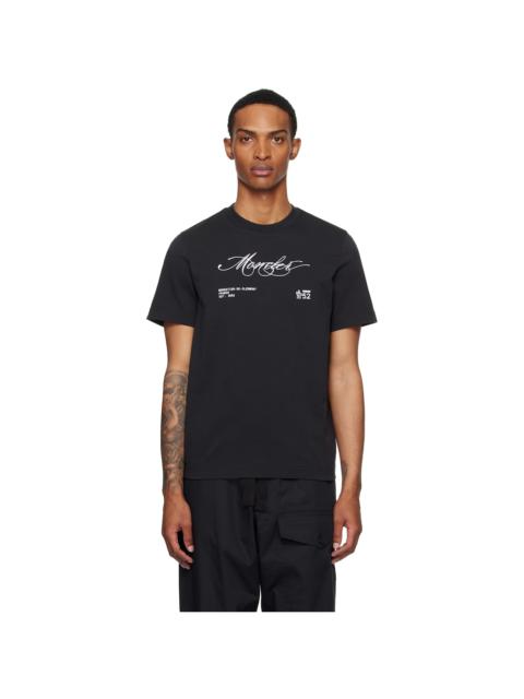 Moncler Black Archivio Creativo T-shirt