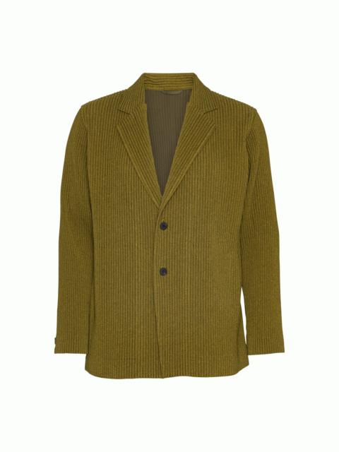 ISSEY MIYAKE HOMME PLISSE JACKET - OLYMPIC YELLOW