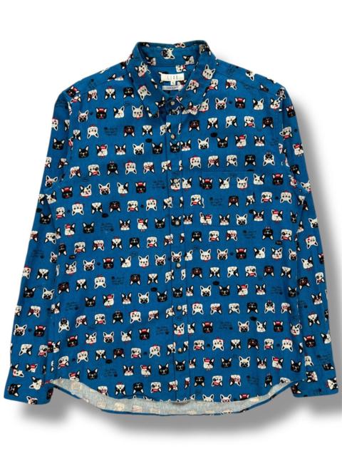 Other Designers Japanese Brand - Ciao All Over Print Button Ups Shirt