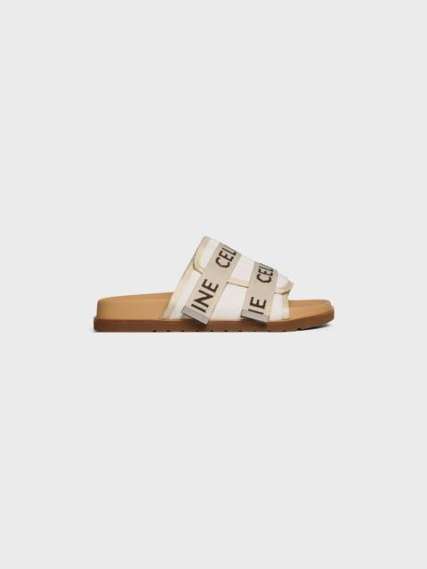 CELINE Celine Pitea Slide Sandals Beige Men