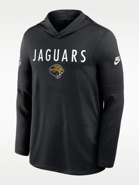 Nike Jacksonville Jaguars Pass Accuracy Men's Nike Dri-FIT NFL Long-Sleeve Hooded Top