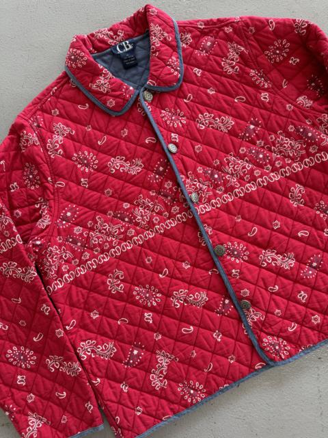Vintage - Bandana Quilted Jacket Visvim Kapital Style